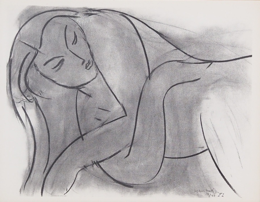 アンリ・マティス 「DESSINS・F-1（女）」 | | アトリエ・ブランカ