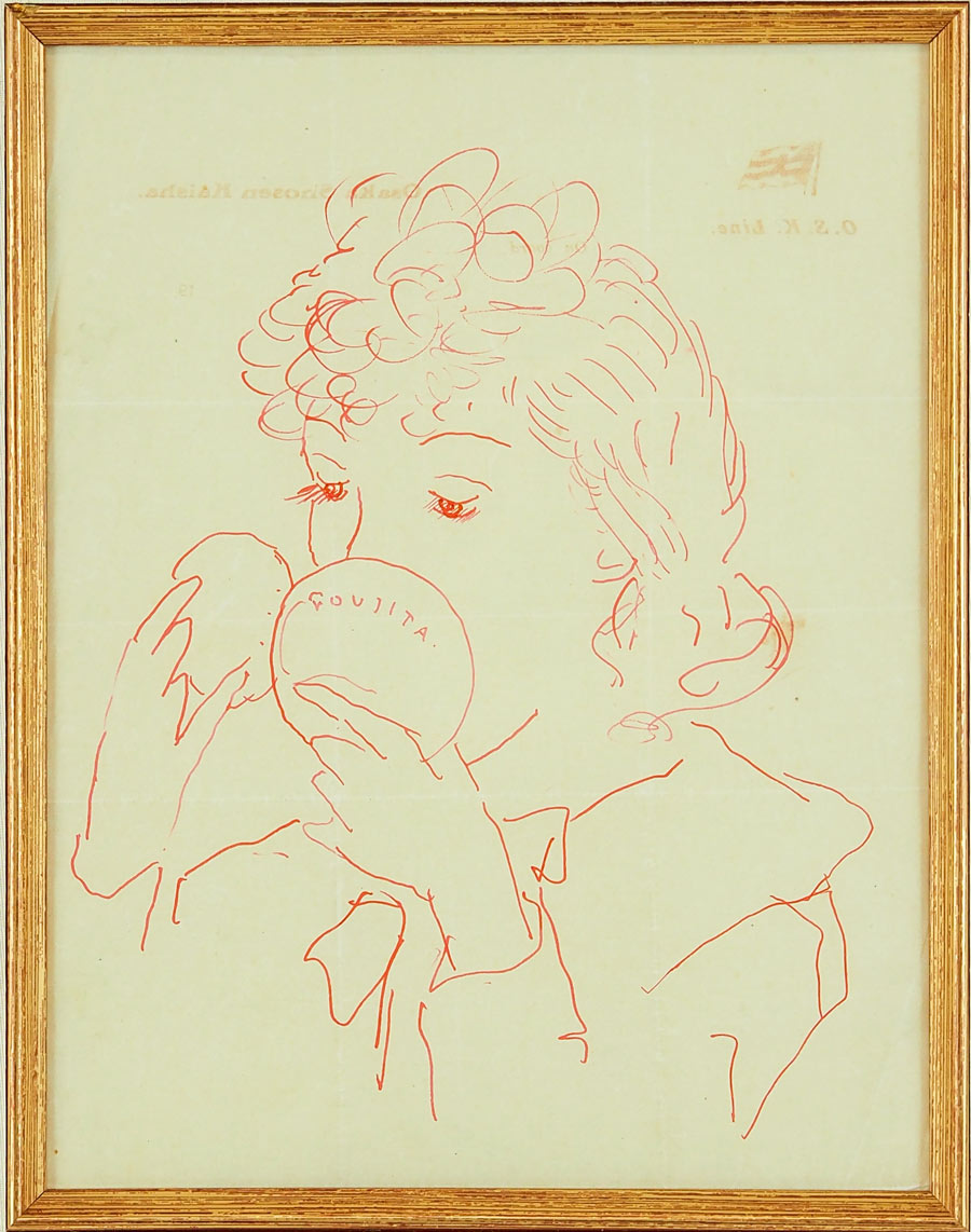 藤田嗣治「コンパクト」 | | アトリエ・ブランカ