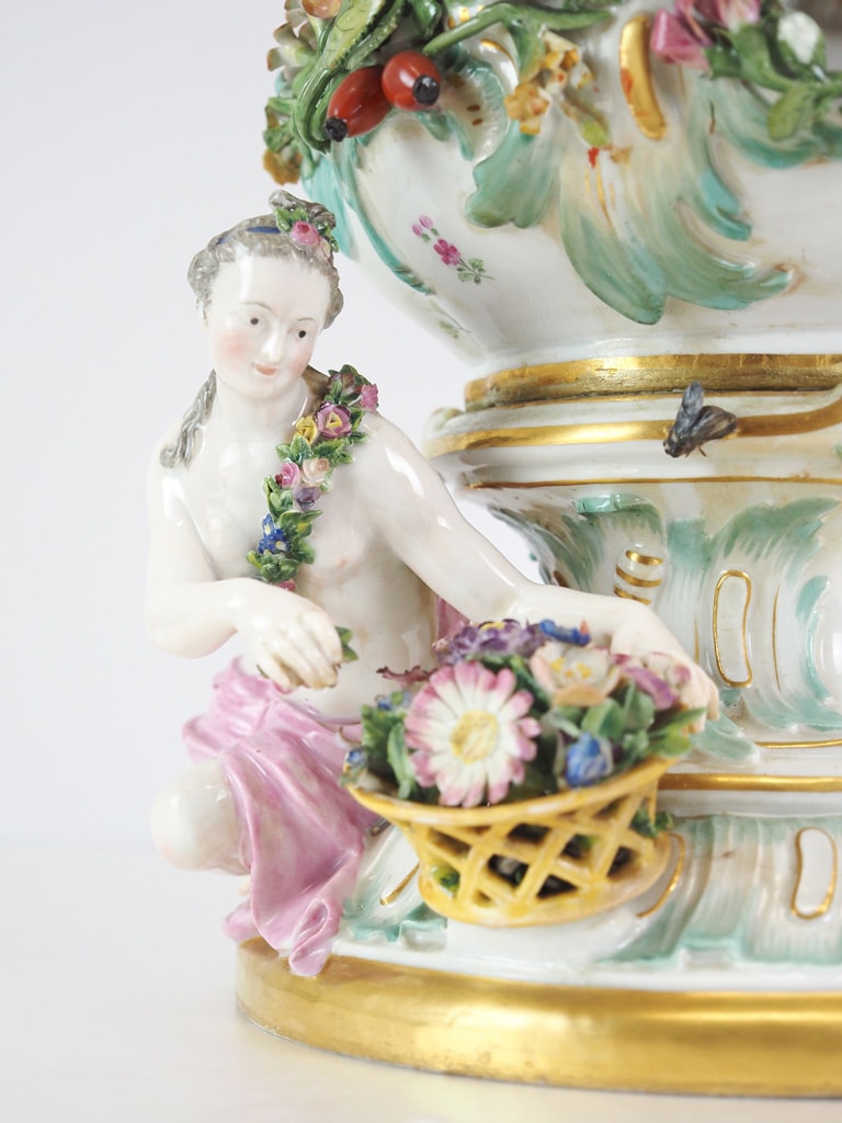 マイセン 「恋人文ポプリポット」 | | アトリエ・ブランカ