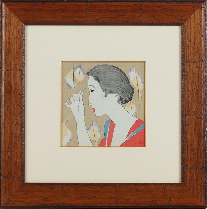 竹久夢二 「霜葉散る（挿絵）」 | | アトリエ・ブランカ