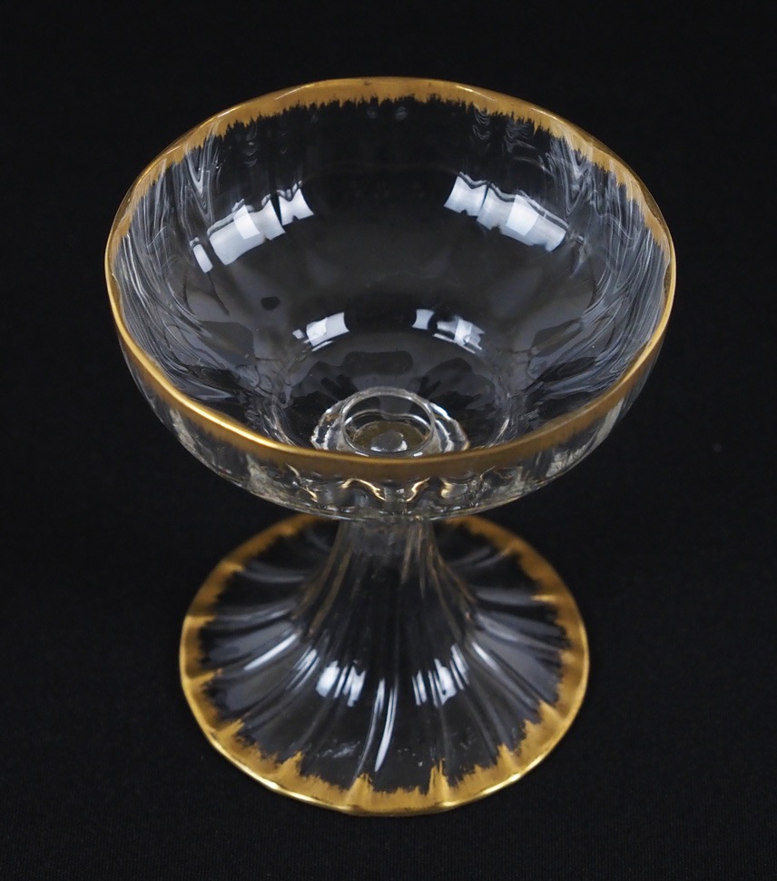 ドーム兄弟 「金彩シャンパングラス」（◇5客在庫あり） | | アトリエ