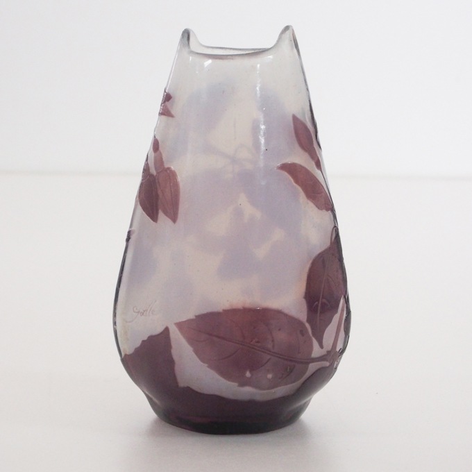 エミール・ガレ 「ホクシャ文花瓶」 | | アトリエ・ブランカ