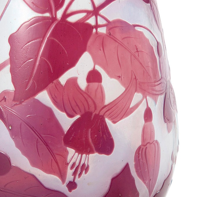 エミール・ガレ 「ホクシャ文花瓶」 | | アトリエ・ブランカ