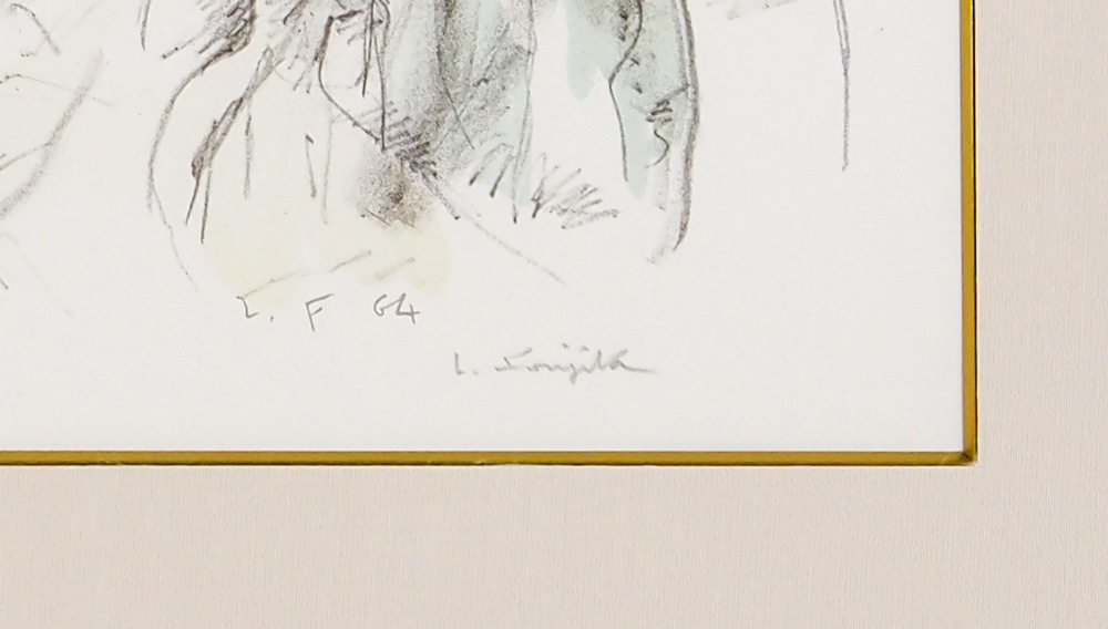 藤田嗣治 「母子像（母と娘）」 | | アトリエ・ブランカ