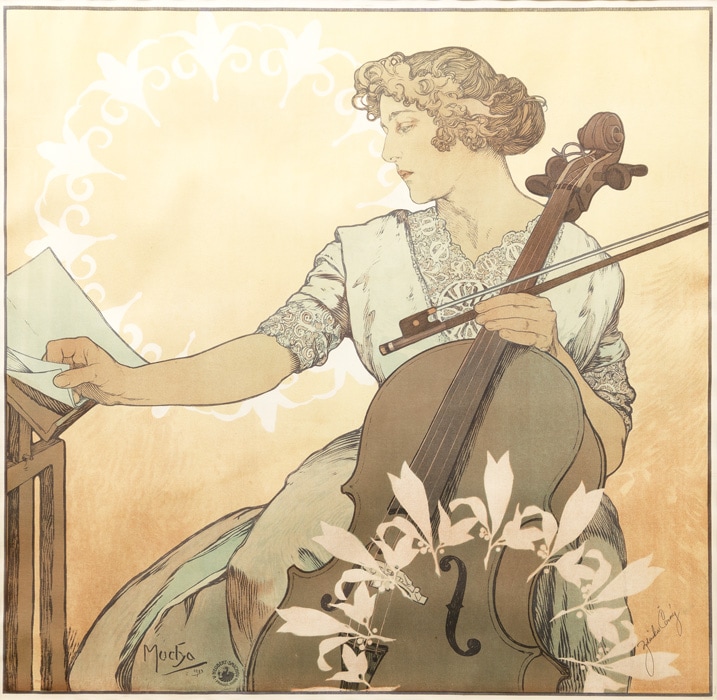 アルフォンス・ミュシャ 「ZDENKA CERNY」 | | アトリエ・ブランカ