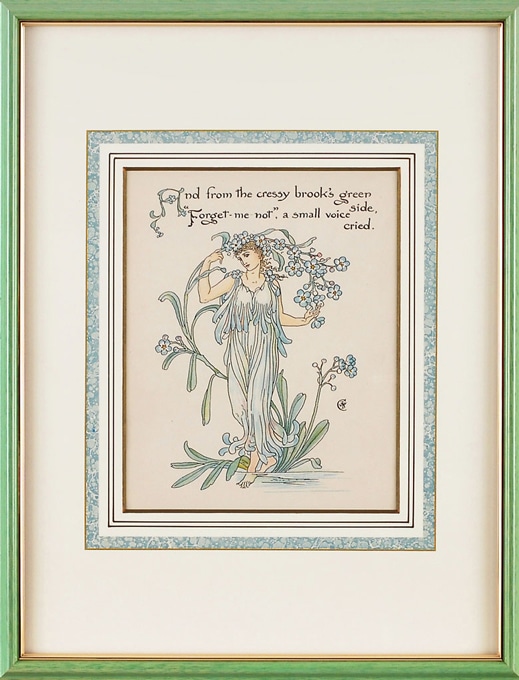 ウォルター・クレイン リトグラフ『フローラズ フィースト』1892年(初版) ウォルター・クレイン リトグラフ『フローラズ フィースト』1892