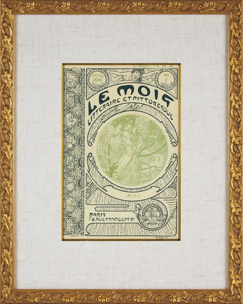 アルフォンス・ミュシャ 「ル・モア 5月号表紙」 | | アトリエ・ブランカ