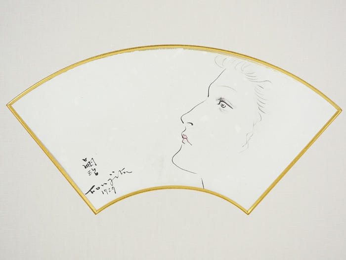 藤田嗣治 「婦人の横顔」 | | アトリエ・ブランカ