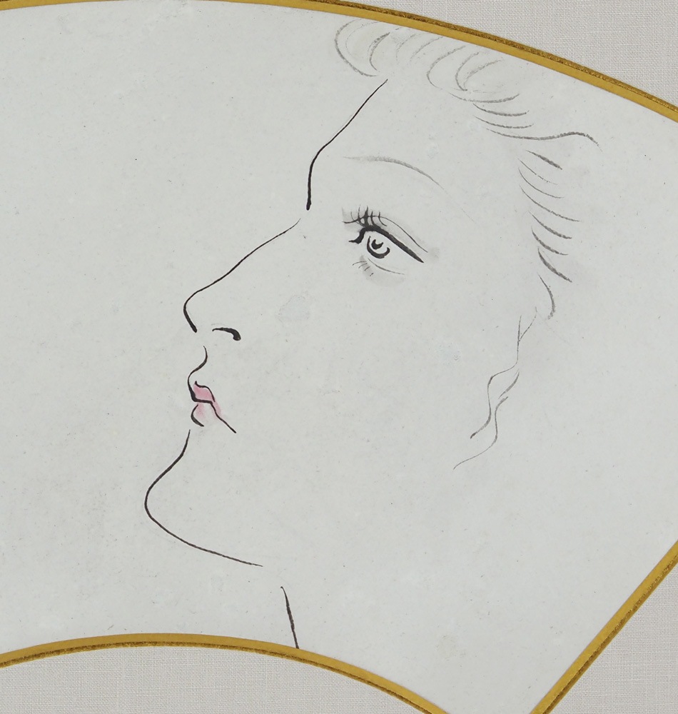 藤田嗣治 「婦人の横顔」 | | アトリエ・ブランカ