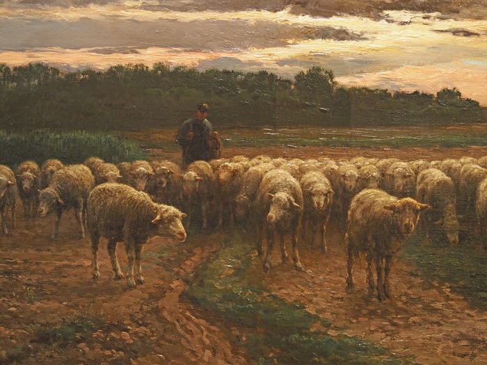 ヤコブ・メイエル・ド・ハーン、ル・プルデュ風景、果樹園にて、希少な画集より ファイル:Van Gogh - Der Garten von Daubigny1.jpeg - Wikipedia