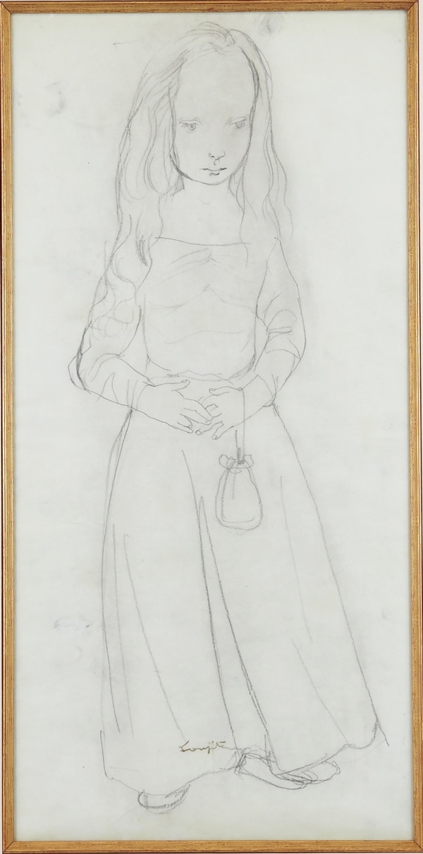 藤田嗣治「少女」 | | アトリエ・ブランカ