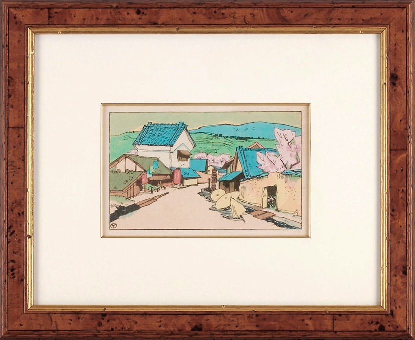 竹久夢二 「山里の春―桜の頃」 | | アトリエ・ブランカ