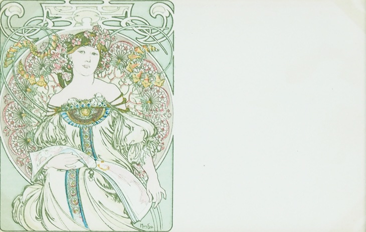 アルフォンス・ミュシャ 「夢想」 | | アトリエ・ブランカ