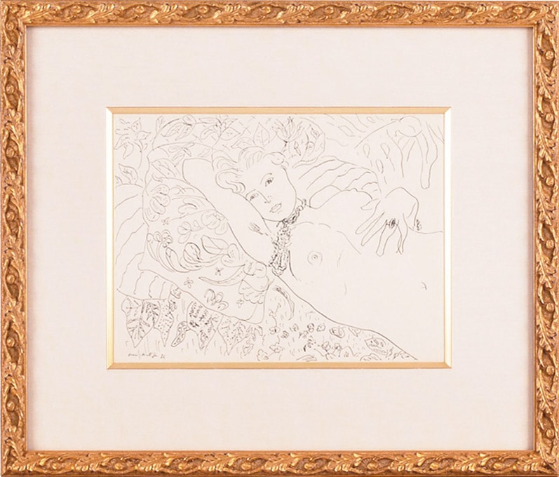 アンリ・マティス 「仰向けに横たわる裸婦」 | | アトリエ・ブランカ