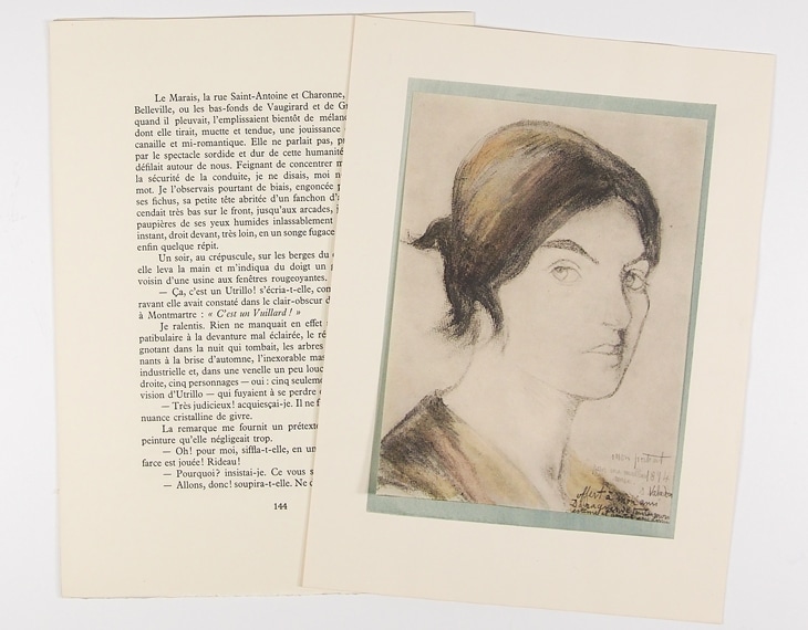 モーリス・ユトリロ 挿画本『霊感の村』 | | アトリエ・ブランカ