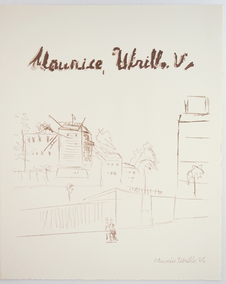 モーリス・ユトリロ 挿画本『モーリス・ユトリロ・V』 | | アトリエ