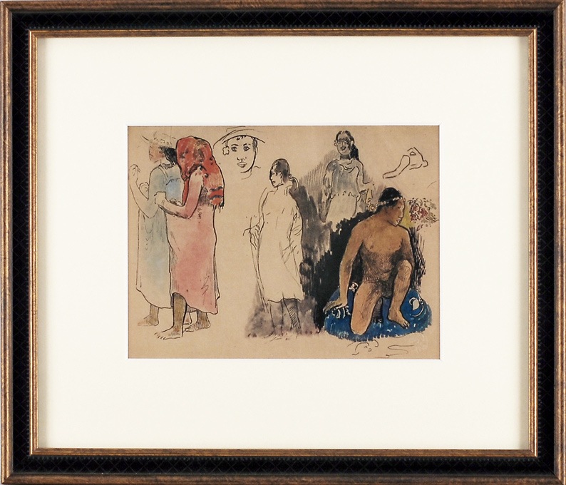 ポール・ゴーギャン 「島の男と女たち」 | | アトリエ・ブランカ