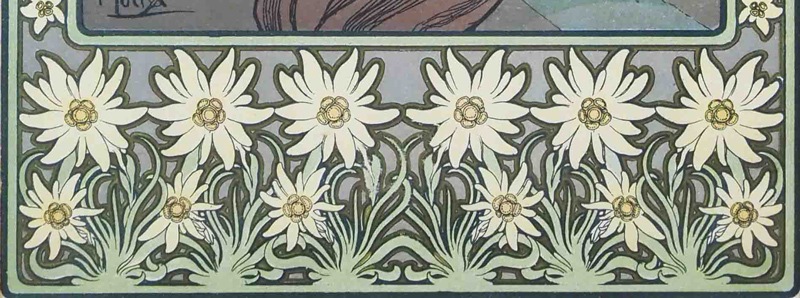 Alphonse Mucha アルフォンス・ミュシャ「北極星」 額装品
