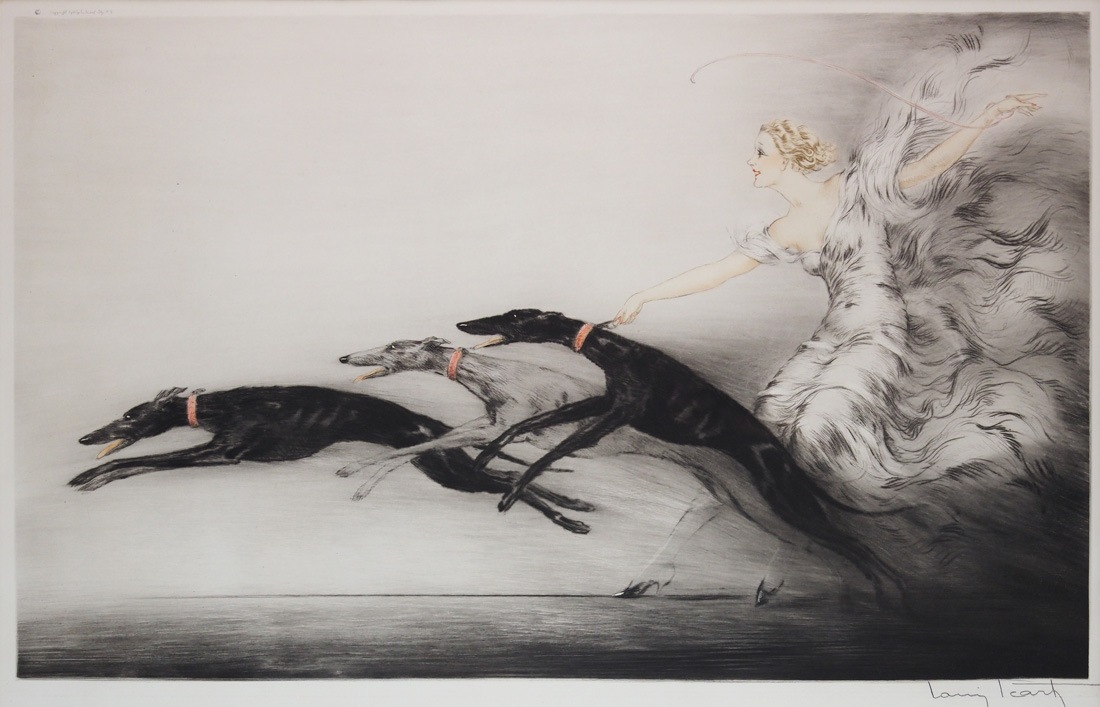 ルイ・イカール 大型ポスター「スピードII」1990年 ルイ・イカール 大型ポスター「スピードII」1990年