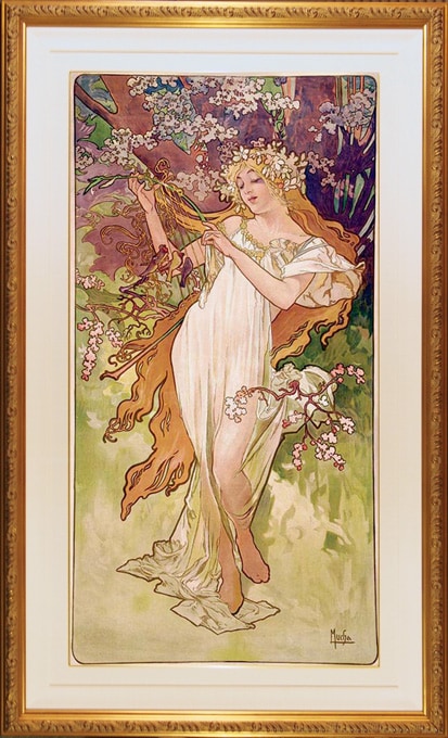 アルフォンス・ミュシャ 「春」 | | アトリエ・ブランカ