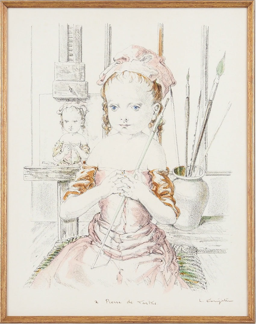 藤田嗣治「子供の芸術家」 | | アトリエ・ブランカ