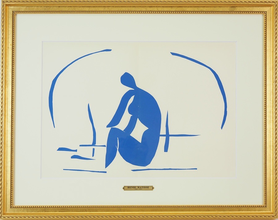 アンリ・マティス 「葦の中の水浴者（見開き）」 | | アトリエ・ブランカ