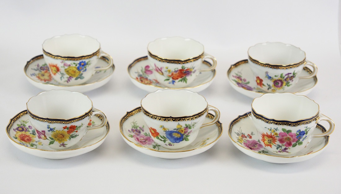 Meissen ひろき ティーカップ・ソーサーセット