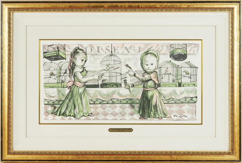 藤田嗣治 「小鳥屋」 | | アトリエ・ブランカ