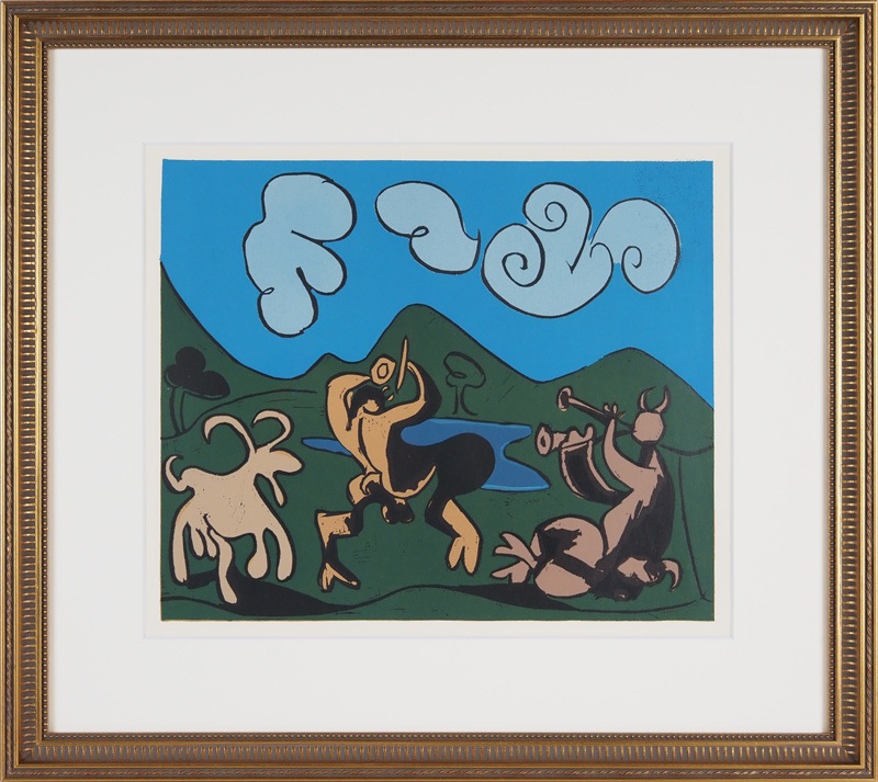 パブロ・ピカソ 「牧神と山羊（No.31）」 | | アトリエ・ブランカ
