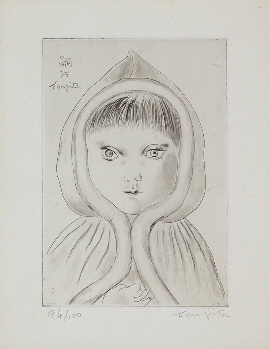 藤田嗣治 「雪ん娘」 | | アトリエ・ブランカ