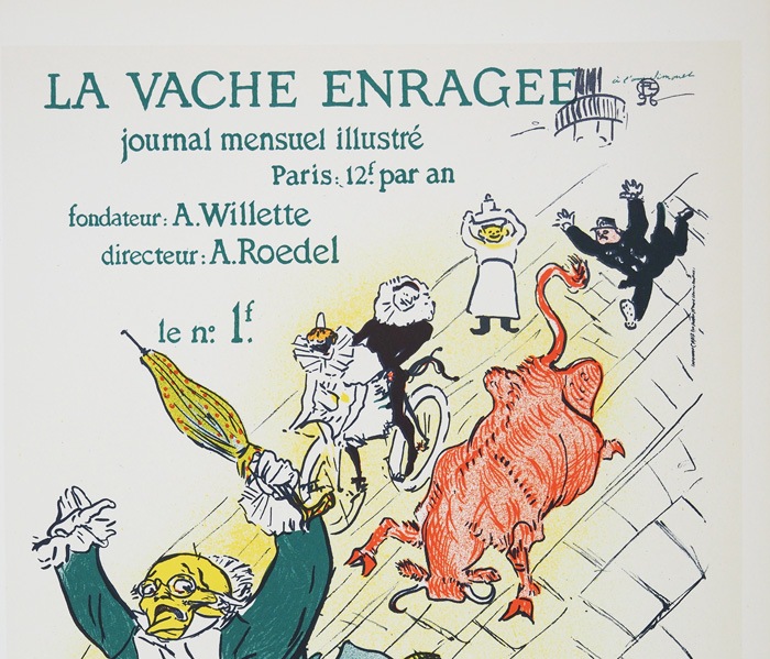 トゥールーズ＝ロートレック 「怒れる牝牛（XXVI）」 | | アトリエ