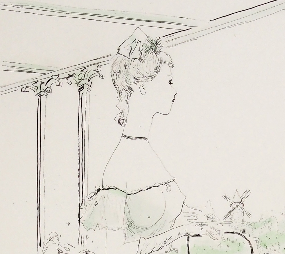 藤田嗣治 「ロンシャン競馬場」 | | アトリエ・ブランカ