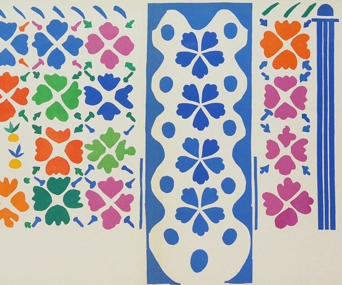 アンリ・マティス 「装飾模様と果物（見開き3面）」 | | アトリエ