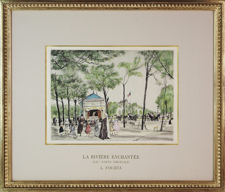 藤田嗣治 「シャンゼリゼ通り」 | | アトリエ・ブランカ