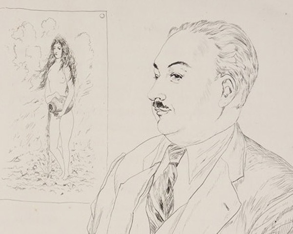 藤田嗣治 「エロン・ド・ヴィルフォスの肖像」 | | アトリエ