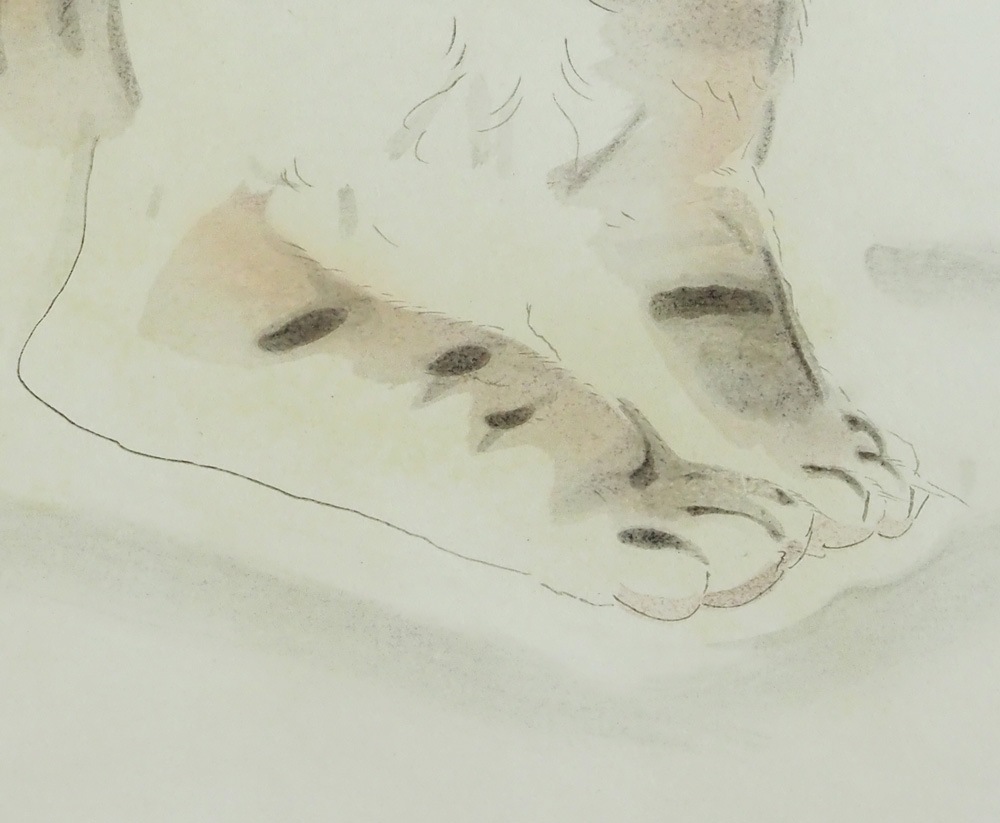 藤田嗣治★アート★ 藤田嗣治 「猫（縞三毛）」 | | アトリエ・ブランカ