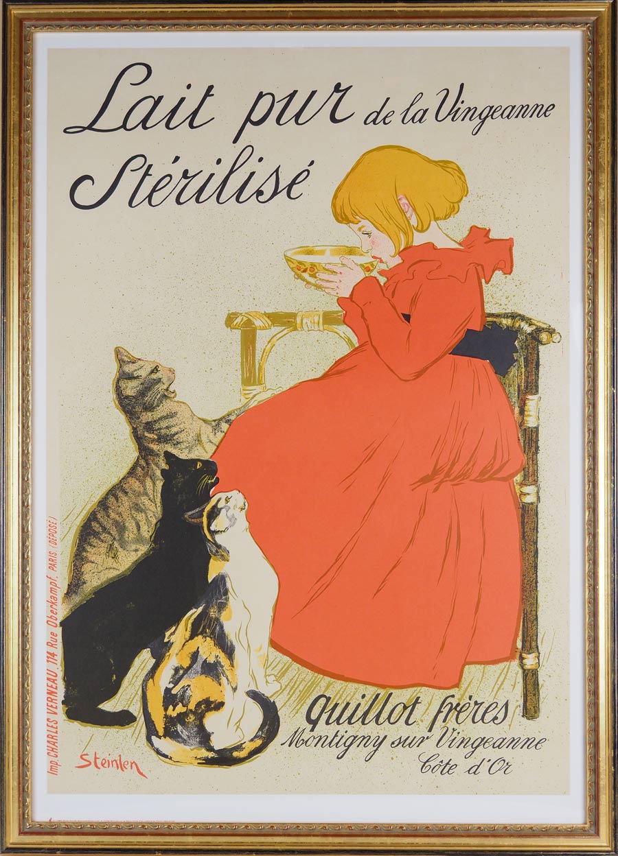 T=A・スタンラン 「ヴァンジャンヌの殺菌牛乳」 | | アトリエ・ブランカ