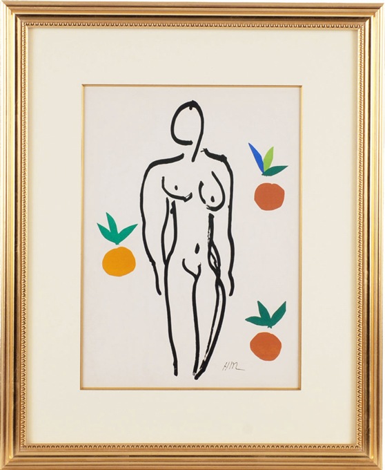 アンリ・マティス 「裸婦とオレンジ」 | | アトリエ・ブランカ