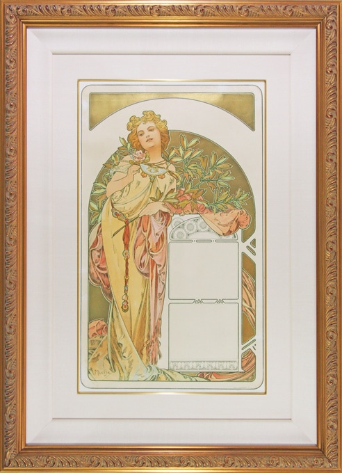 アルフォンス・ミュシャ 「カレンダーのための図案」 | | アトリエ