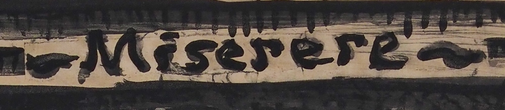 【鑑定済】【ジョルジュ.ルオー】十字架のキリスト 　毎日コミュニケーションズ鑑定 ジョルジュ・ルオー「十字架上のキリスト」エッチング＋