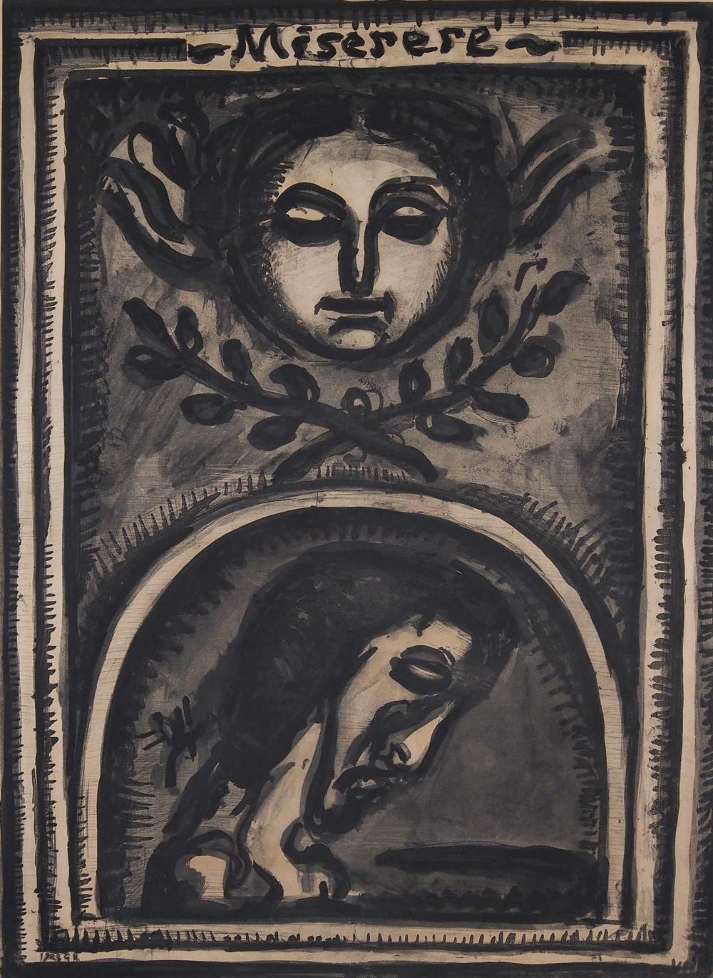 ジョルジュルオー　　es Rouault's MISERERE ジョルジュルオー Georges Rouault's MISERERE