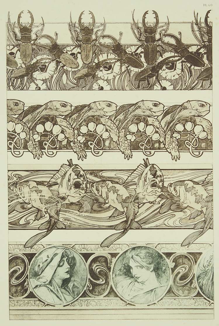 アルフォンス・ミュシャ 挿画本『装飾資料集』 | | アトリエ