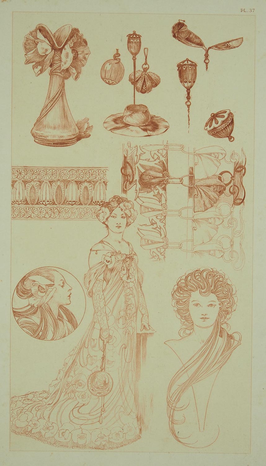 Alphonse Mucha : アルフォンス・ミュシャ 装飾資料集 アルフォンス・ミュシャ 挿画本『装飾資料集』 | | アトリエ