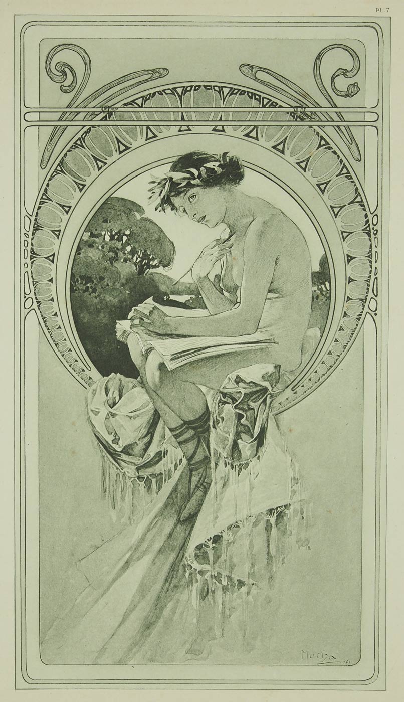 Alphonse Mucha : アルフォンス・ミュシャ 装飾資料集 アルフォンス・ミュシャ 挿画本『装飾資料集』 | | アトリエ