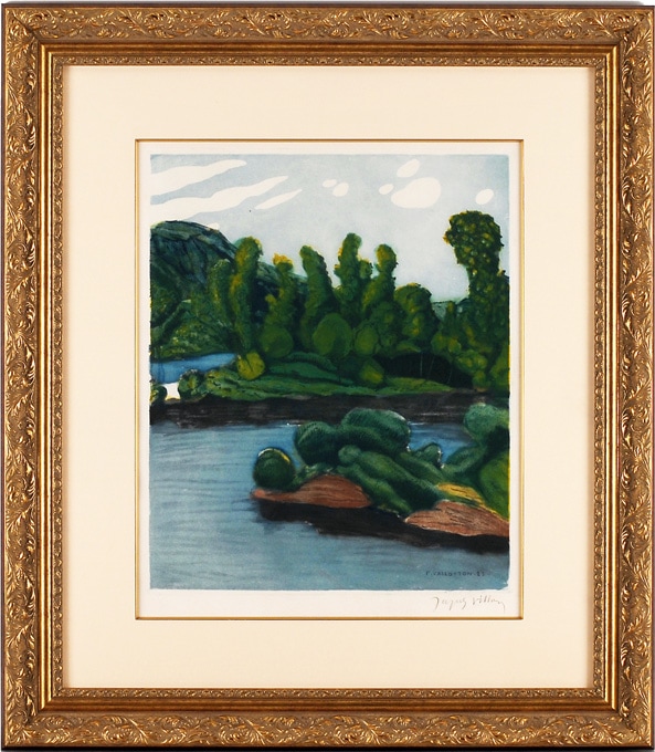 風景絵画 木版画 葛飾北斎 富嶽三十六景 32.甲州三坂水面 | 東京工芸館 - 木版画