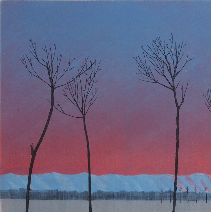 斎藤真一 「瞽女の朝発ち」 | | アトリエ・ブランカ