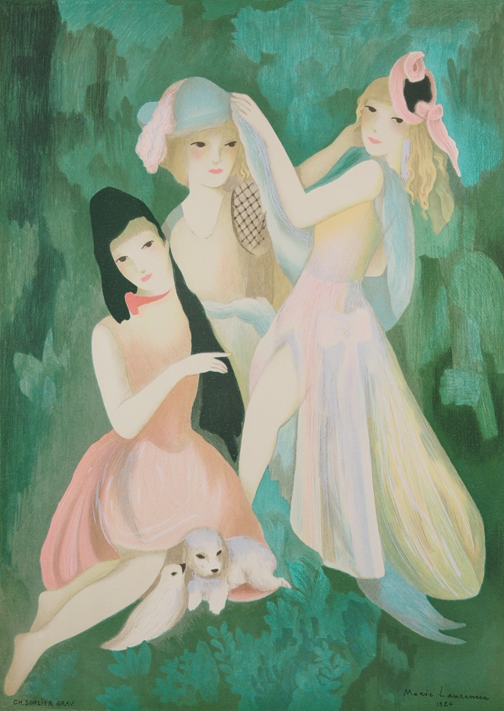 LAURENCINローランサンARTGALLERYアートギャラリー現代世界の美術 LAURENCINローランサンARTGALLERYアートギャラリー現代世界の美術 女性