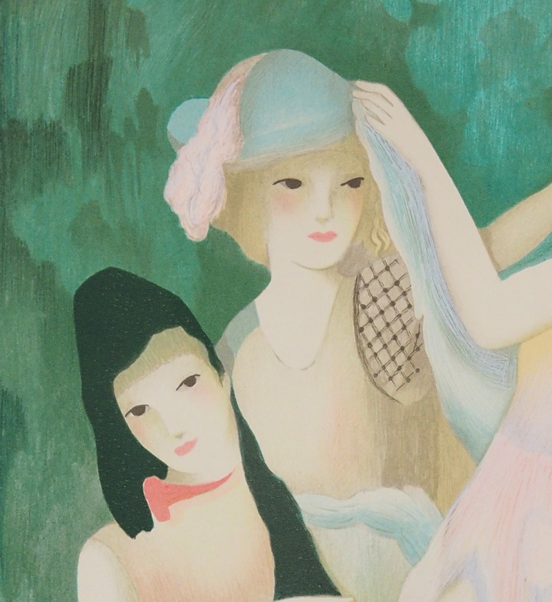 マリー・ローランサン 「公園にて」 | | アトリエ・ブランカ