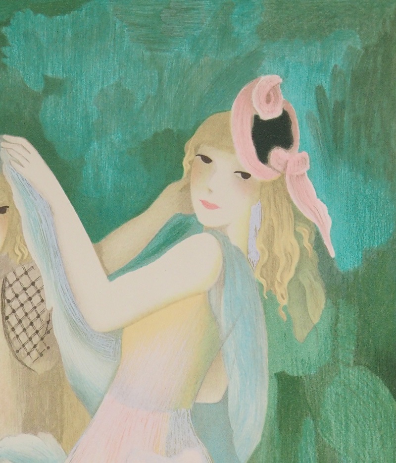 マリー・ローランサン 「公園にて」 | | アトリエ・ブランカ