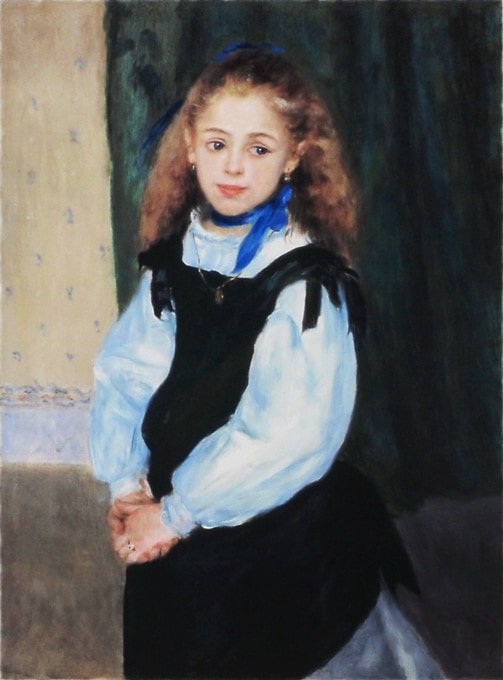 P=A・ルノワール 「ルグラン嬢の肖像」 | | アトリエ・ブランカ